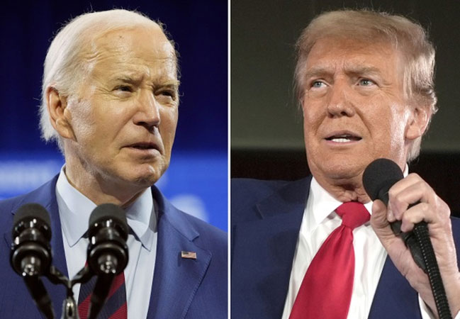 Denial and uncertainty are looming over a Biden-Trump rematch 6 months out from Election Day - Daily Times